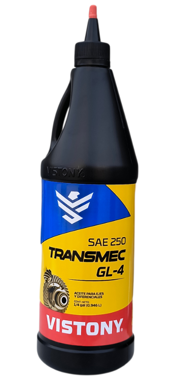 Envase de aceite VISTONY VISTONY TRANSMEC  SAE 250 GL-4 - QT 946ML grado N/A - Lubricentro Piloto